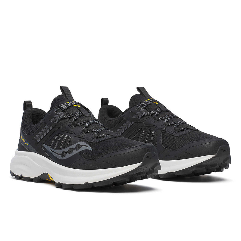 Saucony Men's Excursion TR17 Running Shoes in Black/Fog