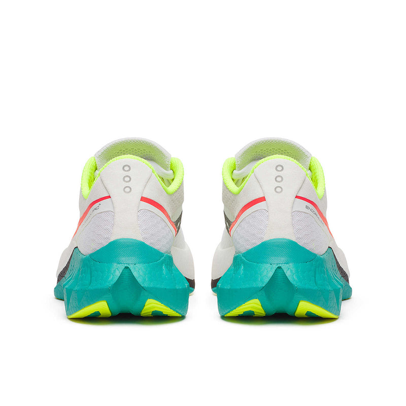 Saucony Women's Endorphin Pro 4 Running Shoes in White/Mutant