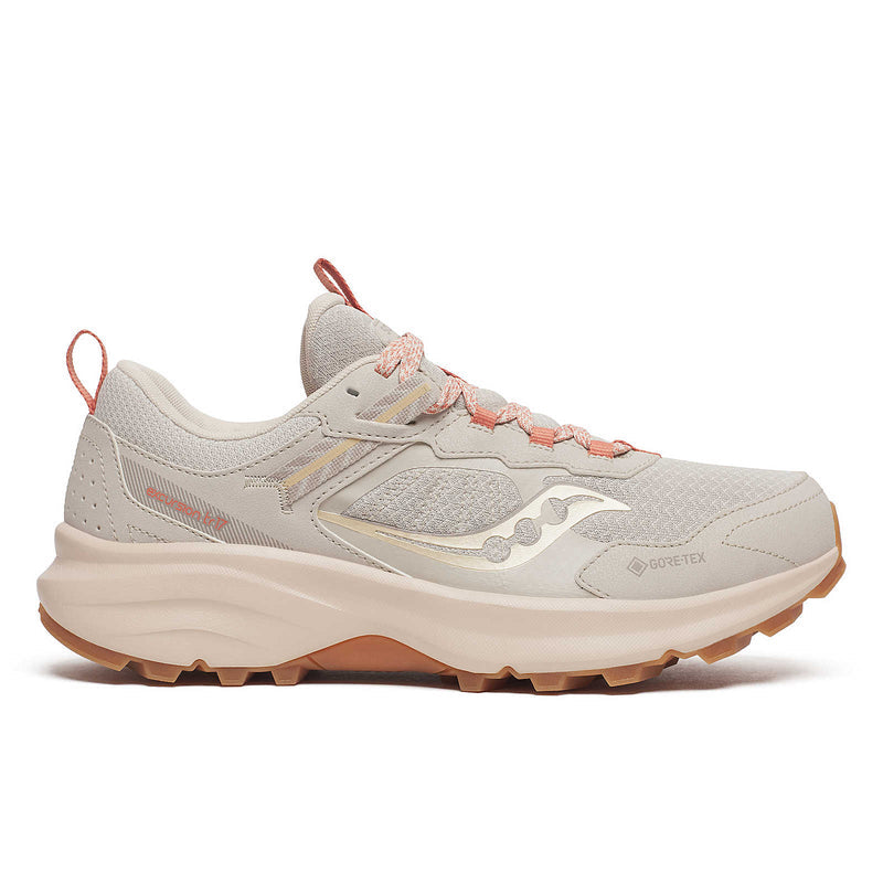 Saucony Women's Excursion TR17 GTX Running Shoes in Oat/Clay
