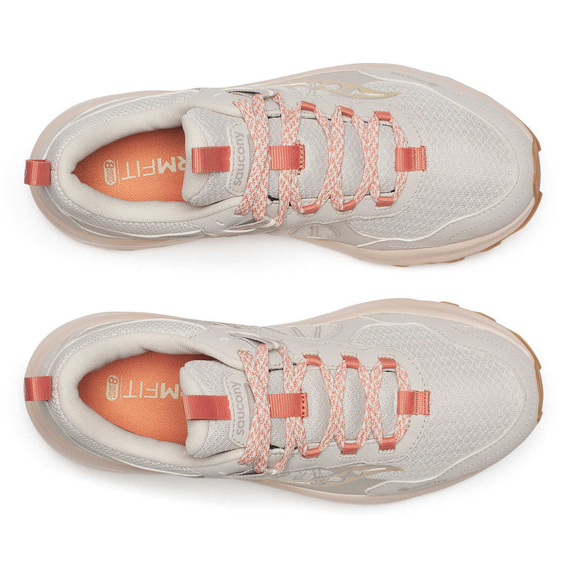Saucony Women's Excursion TR17 GTX Running Shoes in Oat/Clay