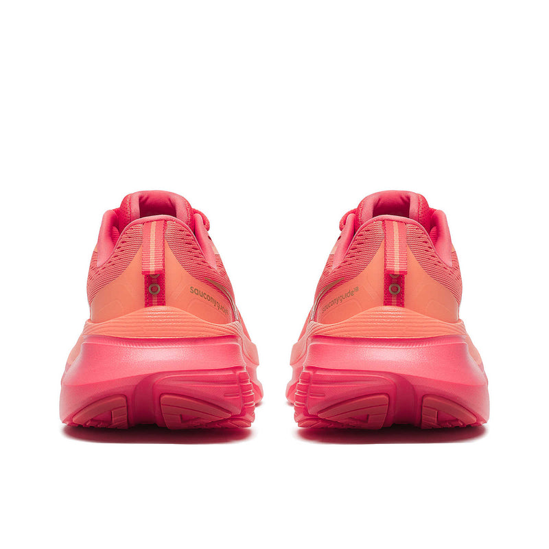Saucony Women's Guide 18 Running Shoes in Salmon/Coral