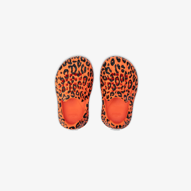 Scenario Kids Slip-On - Orange Leopard