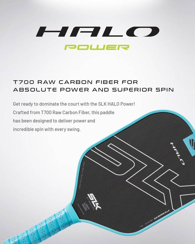 Selkirk SLK Halo Power Max Pickleball Paddle in Blue