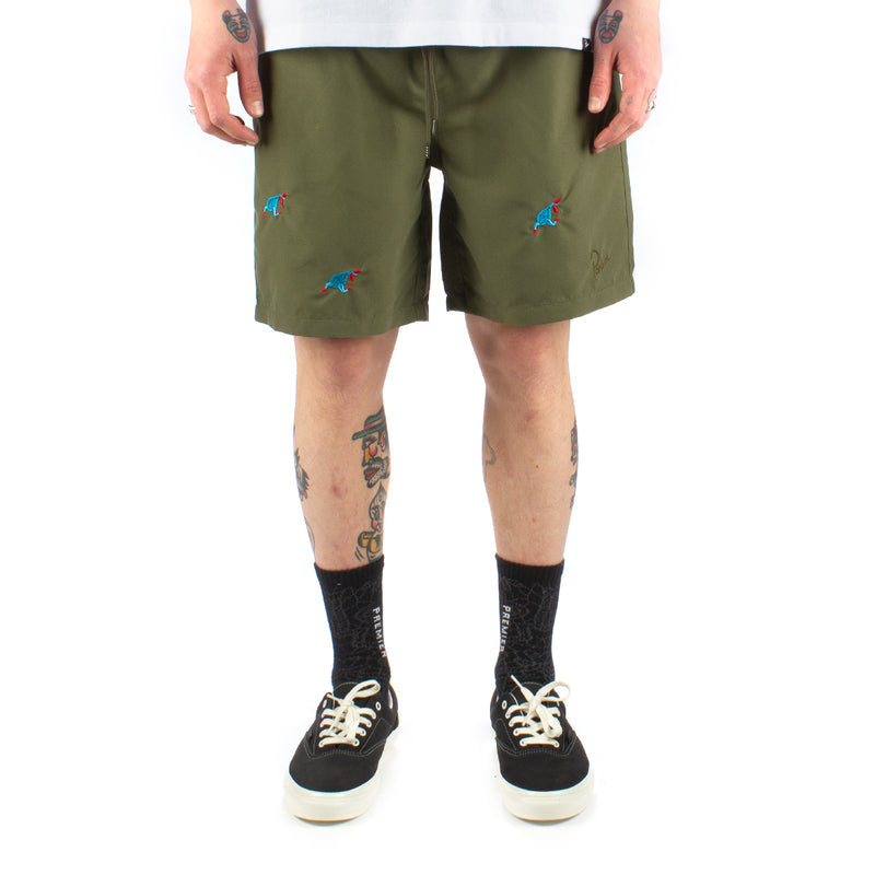 by Parra Sitting Pear Swim Shorts