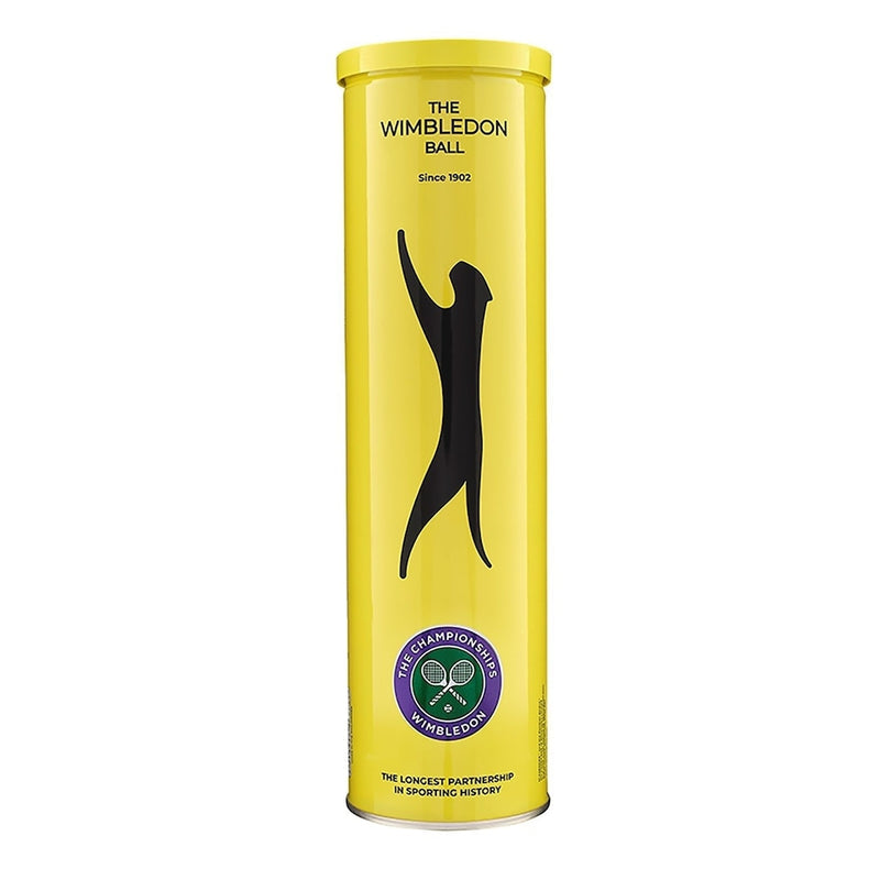 Slazenger The Wimbledon Ball All Court Tennis Ball Can (4-Ball)