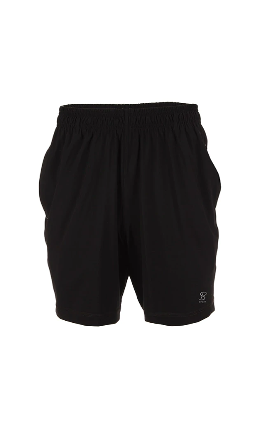 Sofibella Men's 7" Vented Shorts - Black