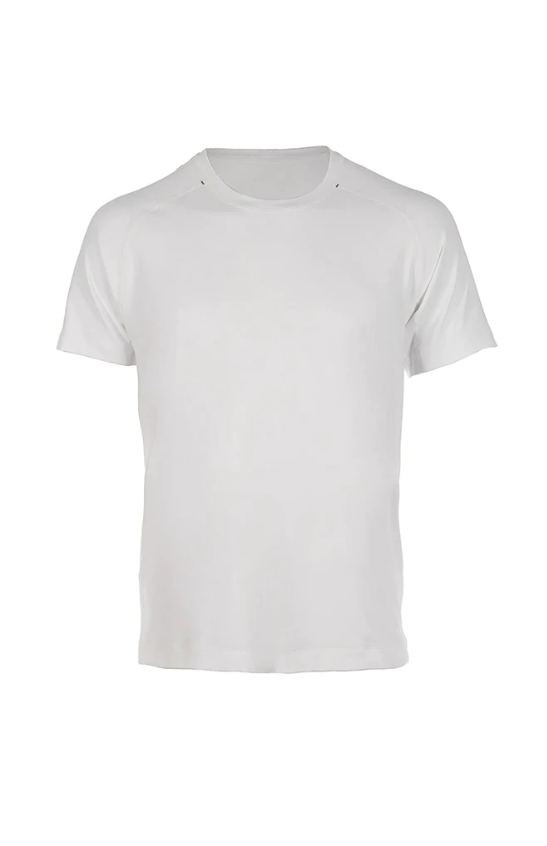 Sofibella Men's Athletic Short Sleeve Shirt - White