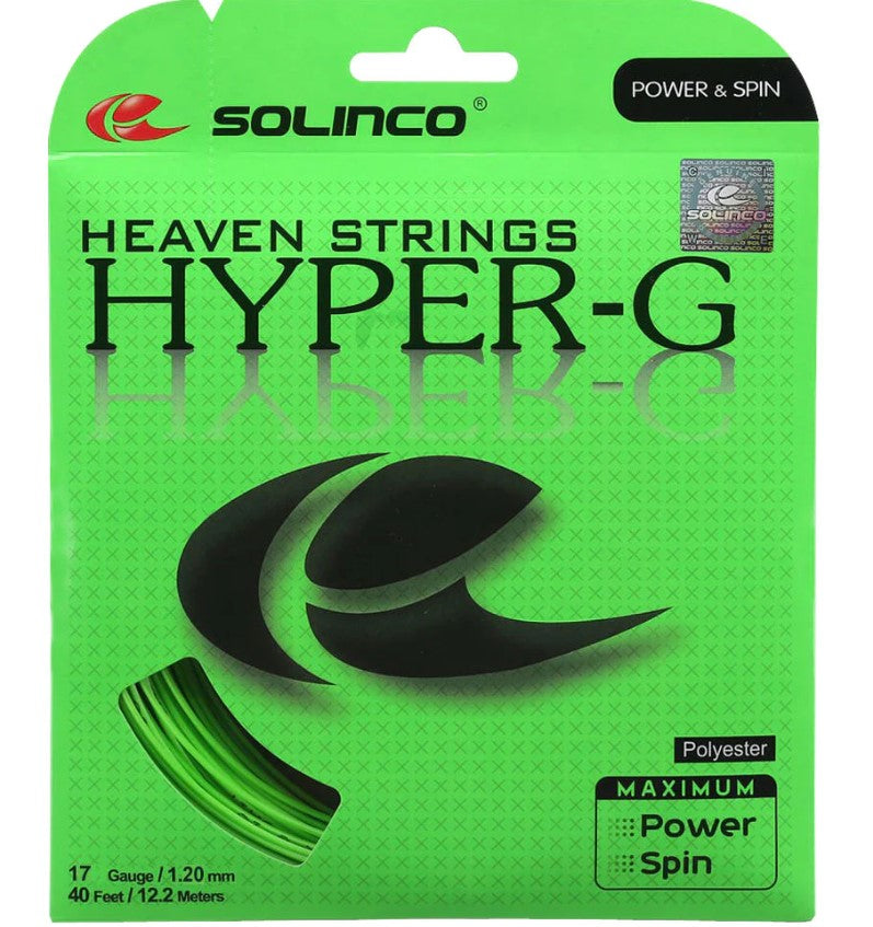Solinco Hyper-G Tennis String in Green