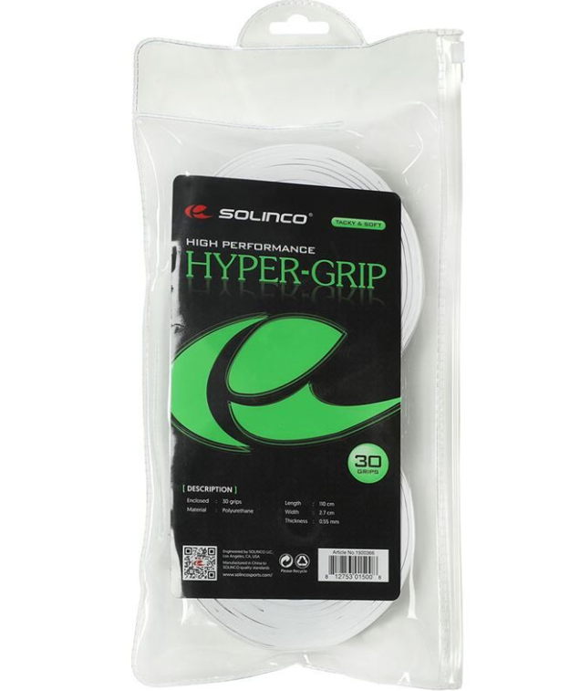 Solinco Hyper Overgrip - 30 Pack