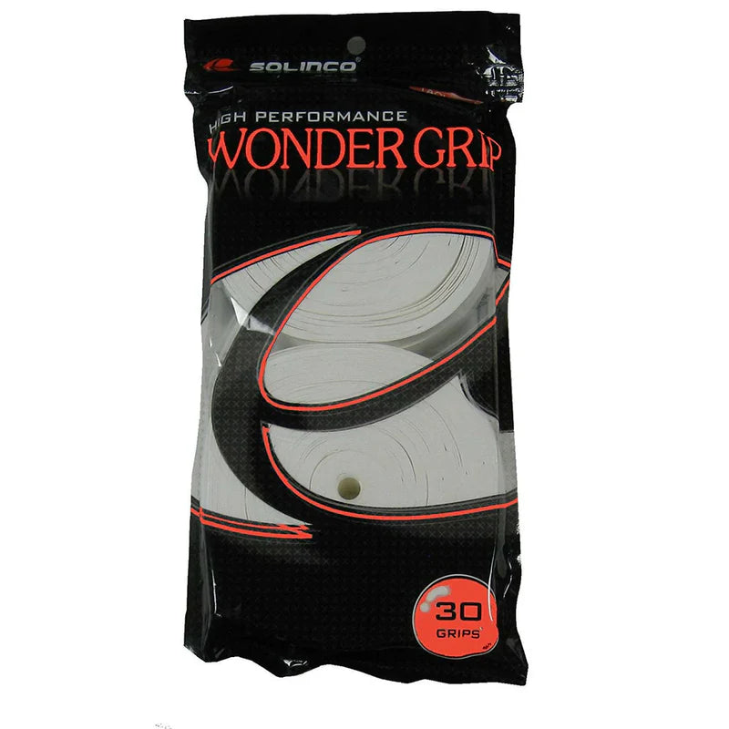 Solinco Wonder Overgrip - 30 Pack - White