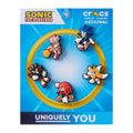 Sonic the Hedgehog 5-pack Jibbitz charms set, five multicolor character pieces