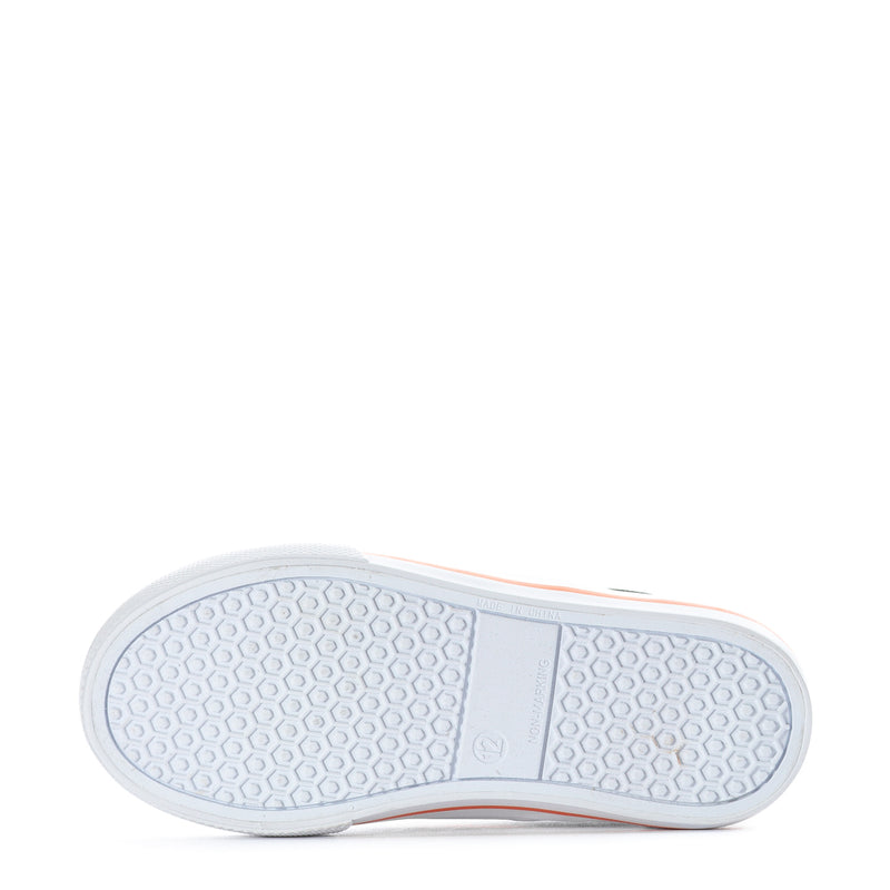 Kids' Spider-Man slip-on shoes, textured white rubber outsole