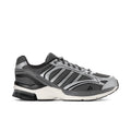 Men's Spiritain 2000 grey mesh running shoes with black accents and lace-up closure