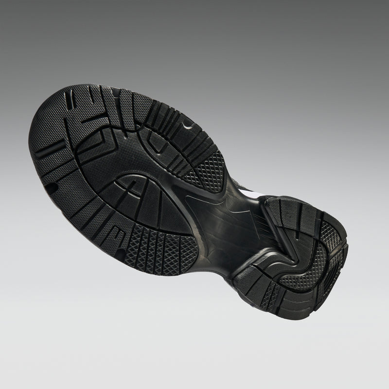 Starlet Ruffle Ballet Mary Janes- Black sole view