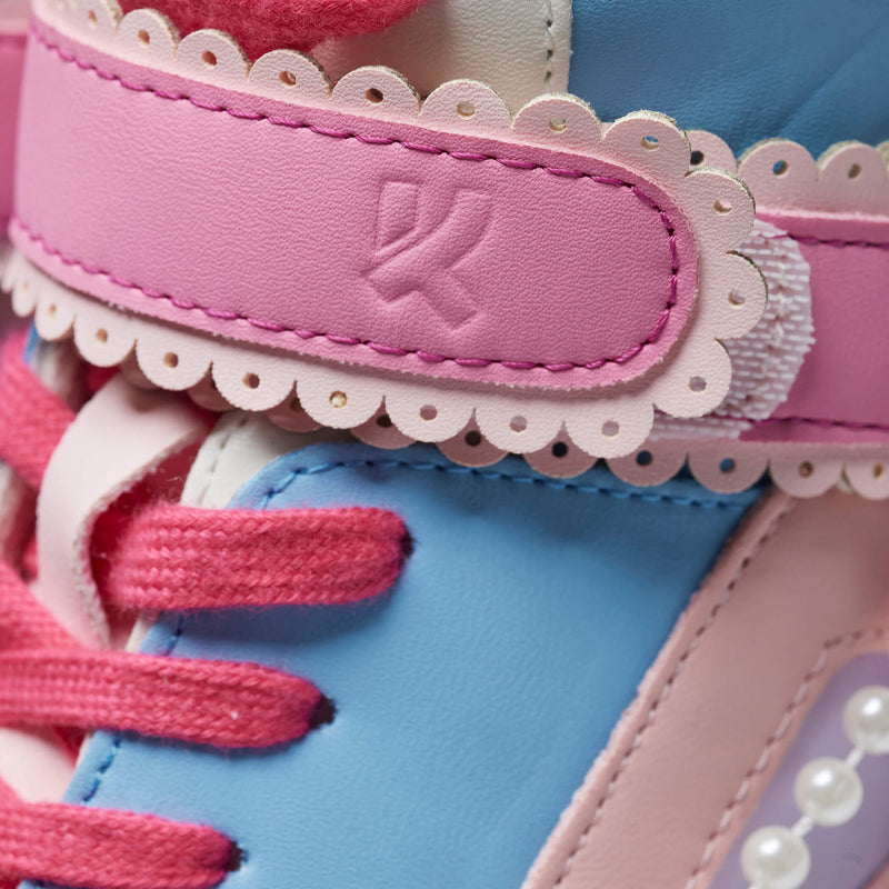 Sugar Wishes Chunky Hi Top Trainers - Pastel Multi