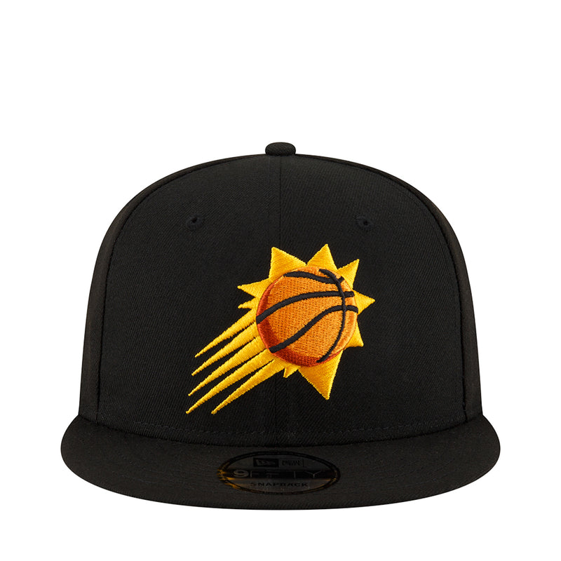 Black baseball cap with yellow basketball star logo