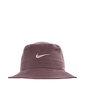 Nike bucket hat in mauve/pink with white Swoosh logo