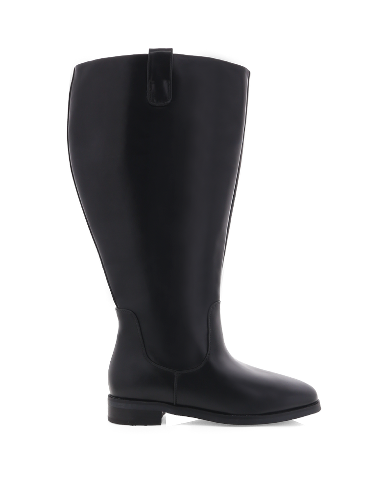 SYBIL EXTENDED CURVE - BLACK-Boots-Billini-BILLINI USA