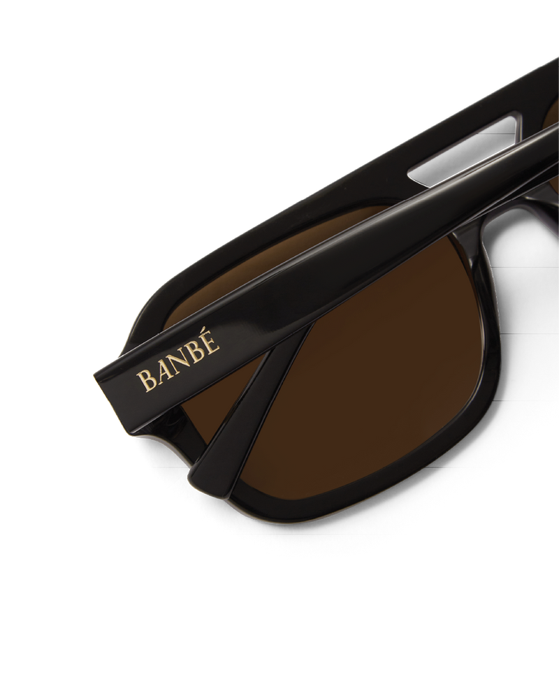 THE DEL RAY - BLACK-BROWN-SUNGLASSES-BANBE-BILLINI USA