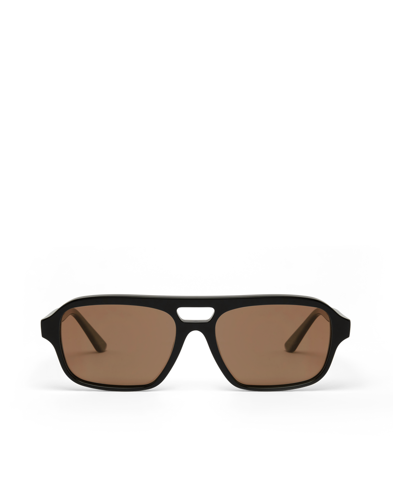 THE DELEVIGNE - BLACK-CARAMEL-SUNGLASSES-BANBE-O/S-BILLINI USA
