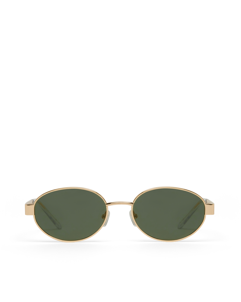 THE EVANGELISTA - GOLD-GREEN-SUNGLASSES-BANBE-O/S-BILLINI USA