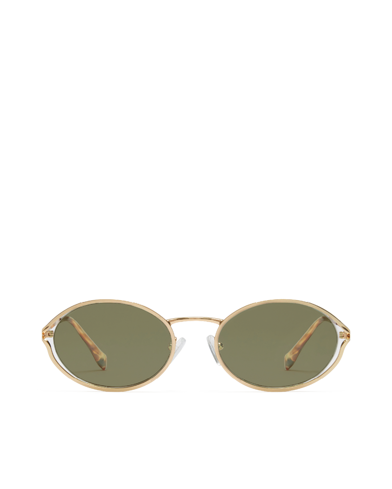 THE SAMPAIO - GOLD-OLIVE-SUNGLASSES-BANBE-O/S-BILLINI USA