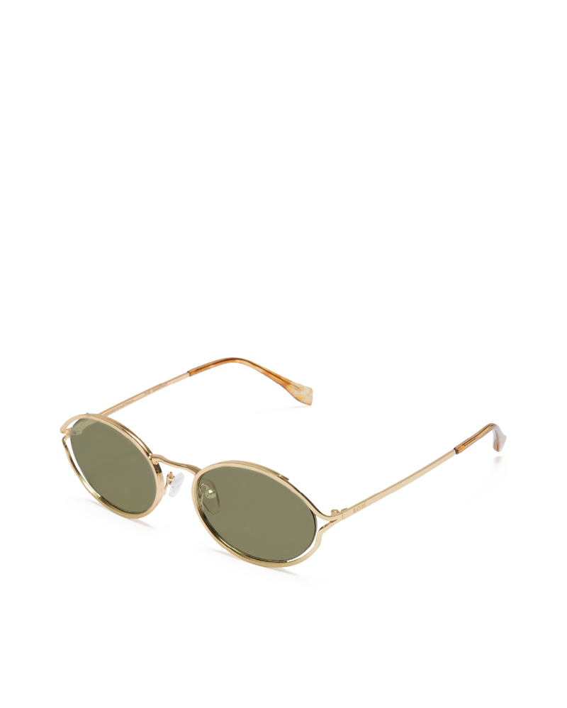 THE SAMPAIO - GOLD-OLIVE-SUNGLASSES-BANBE-O/S-BILLINI USA