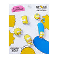 Simpsons Jibbitz charm pack with five multicolor character face charms