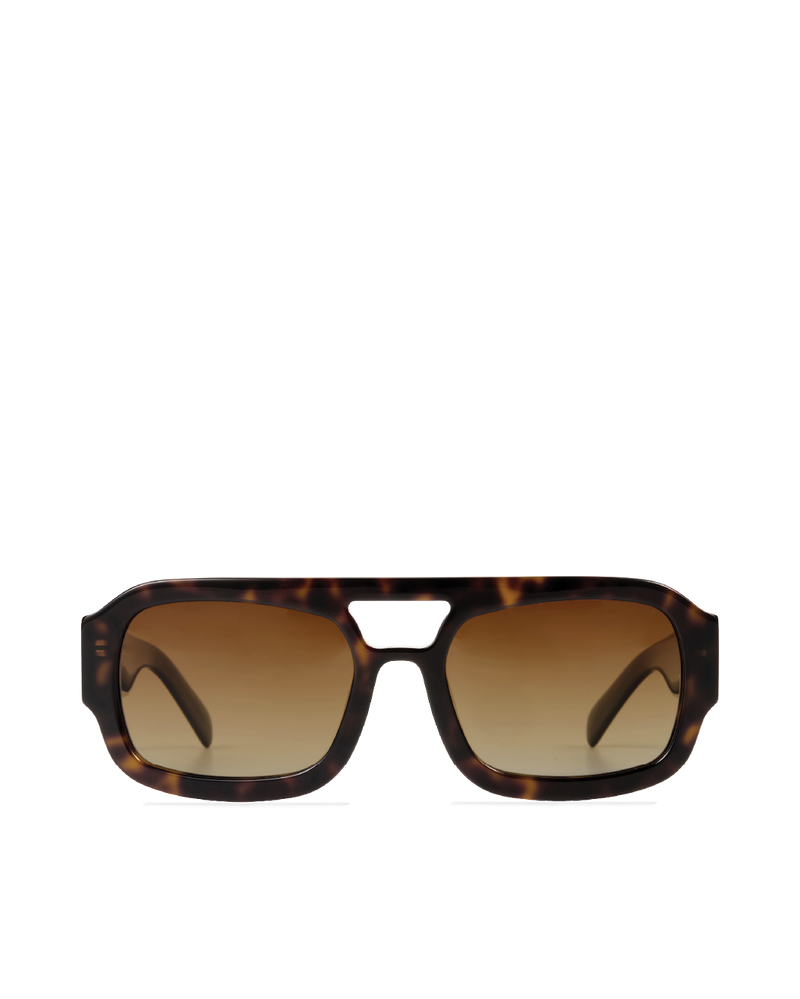 THE SUKI - DARK HAVANA TORT-CHOC FADE-SUNGLASSES-BANBE-BILLINI USA