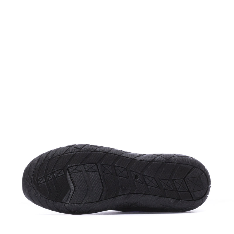 Youth black water shoe outsole tread pattern for grip