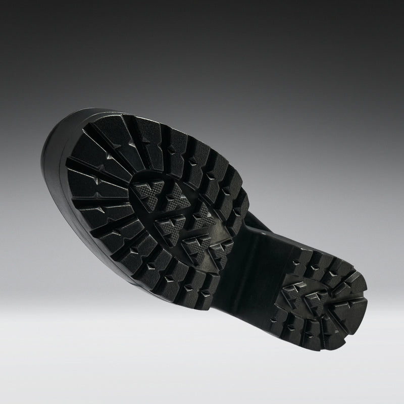 TIRA Black Mary Jane Shoes 'Patent Edition' sole view