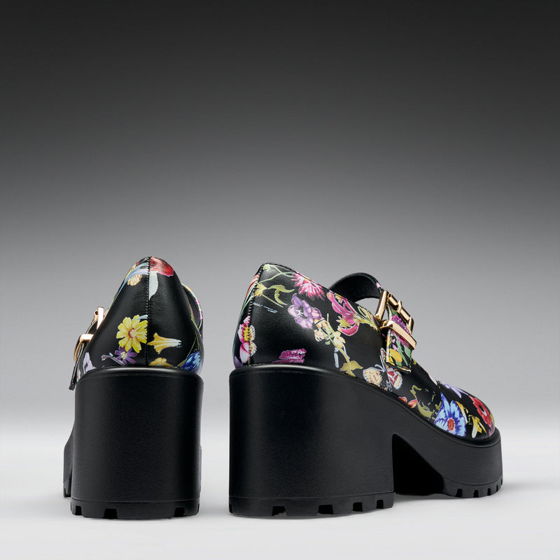 Tira Mary Jane Shoes 'Floral Edition' Back View