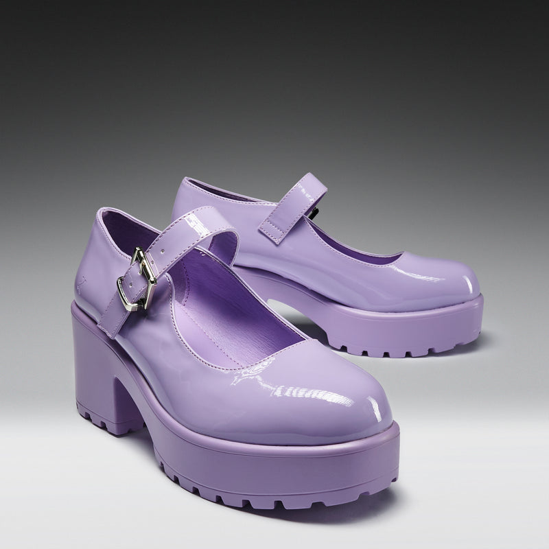 Tira Mary Jane Shoes ' Lilac Nectar Patent Edition' Main View