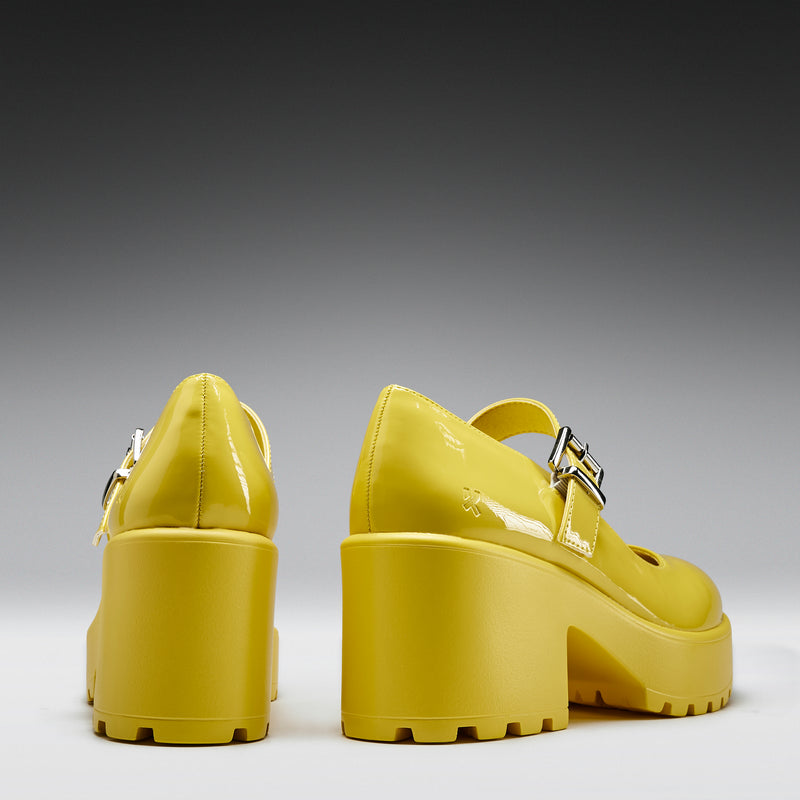 Tira Mary Jane Shoes 'Sunshine Yellow Edition' Back View
