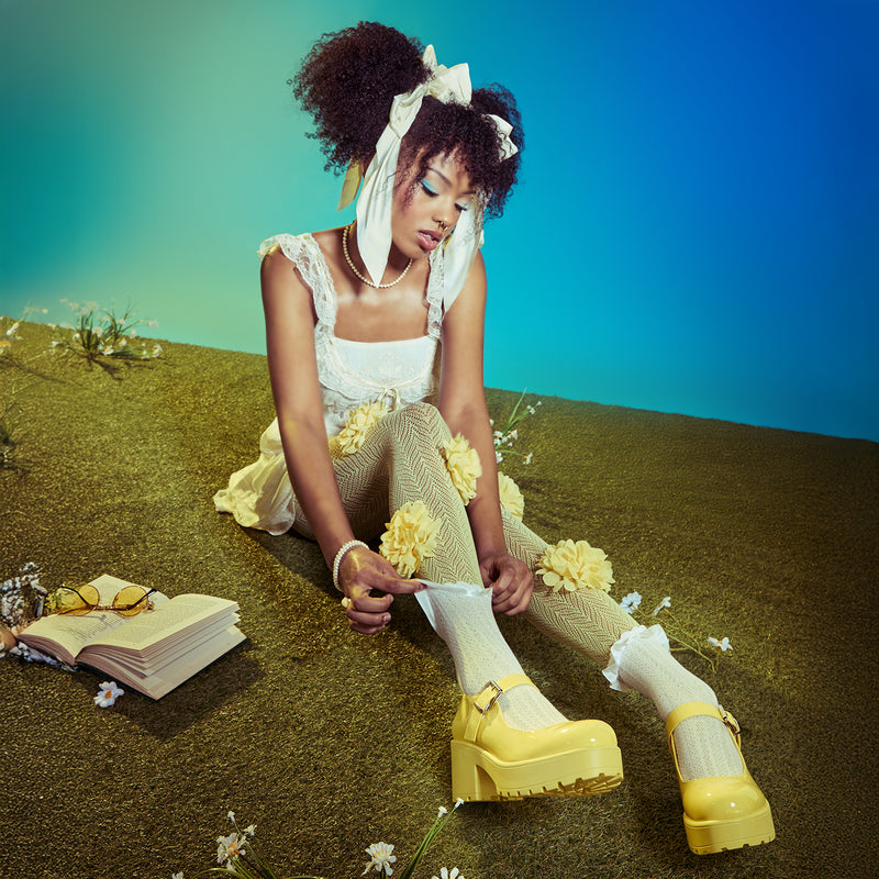 Tira Mary Jane Shoes 'Sunshine Yellow Edition'1