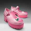 Tira Mary Janes ‘Strawberry Cheesecake Edition’ front right view