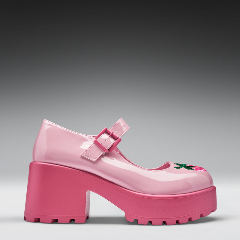 Tira Mary Janes ‘Strawberry Cheesecake Edition’ right side view