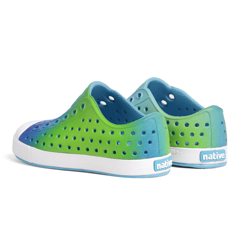 Toddler Jefferson Print - Aqua/Shell