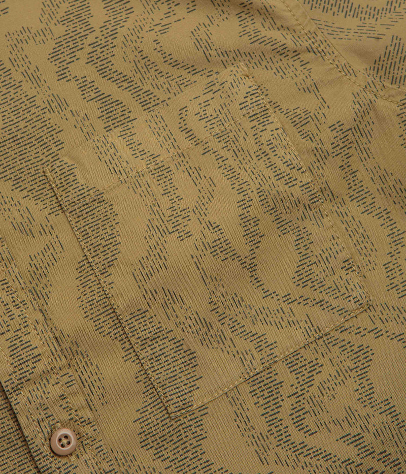 Topo Designs Dirt Desert Short Sleeve Shirt in Elmwood River Bed