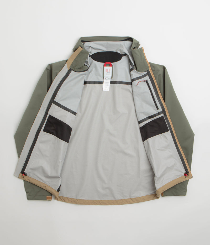 Topo Designs Global Jacket in Beetle and Elmwood