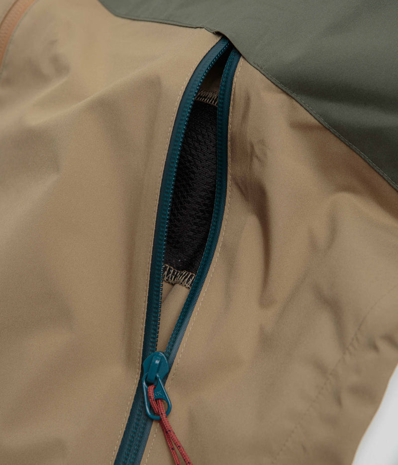 Topo Designs Global Jacket in Beetle and Elmwood