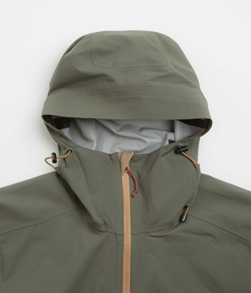 Topo Designs Global Jacket in Beetle and Elmwood