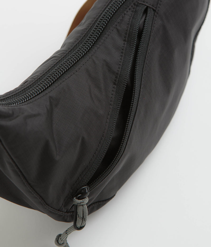 Topo Designs Moonlight Crossbody Bag in Black and Neutral
