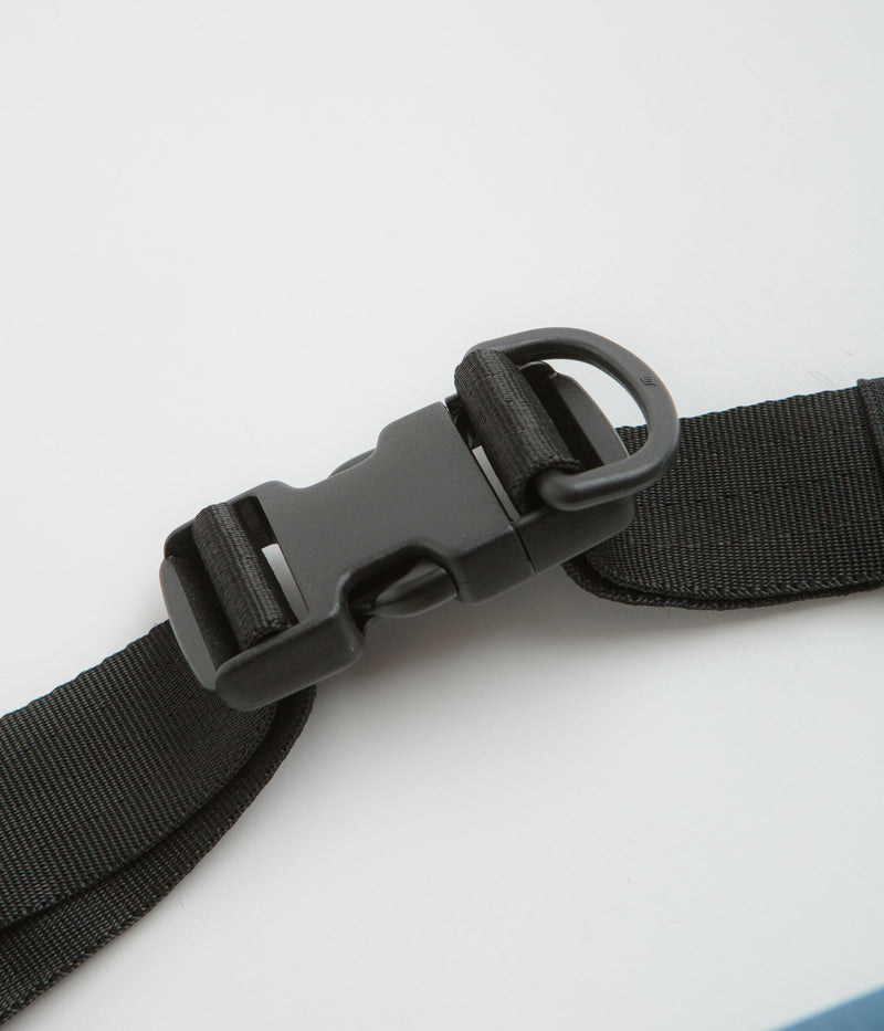 Topo Designs Mountain Hydro Hip Pack in Stone Blue and Bone White