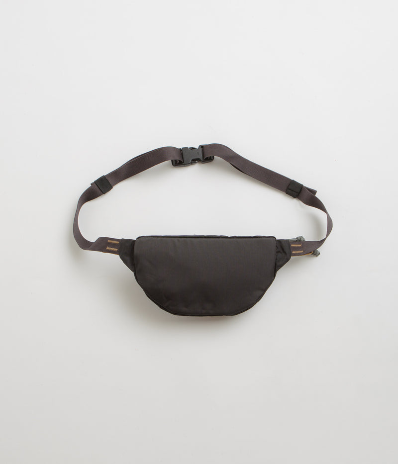 Topo Designs Mountain Waist Pack in Black and Neutral