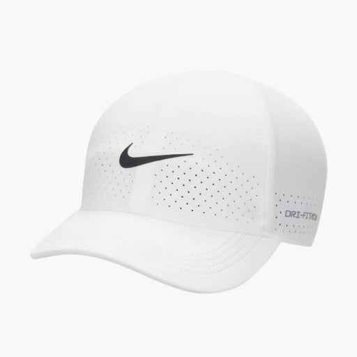 Unisex Dri-FIT Advantage Club Unstructured Tennis Cap white/black
