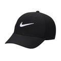 Unisex Dri-FIT Club Structured Swoosh Cap in Black/White