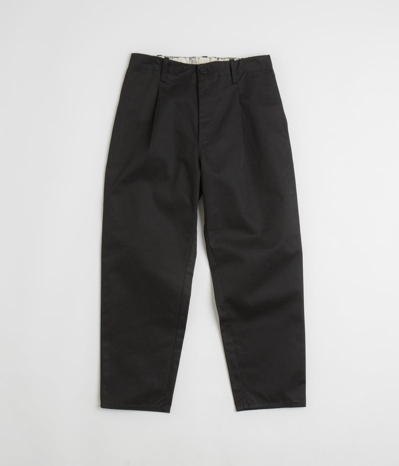 Universal Overall Type.05 Tuck Tapered Pants in Black