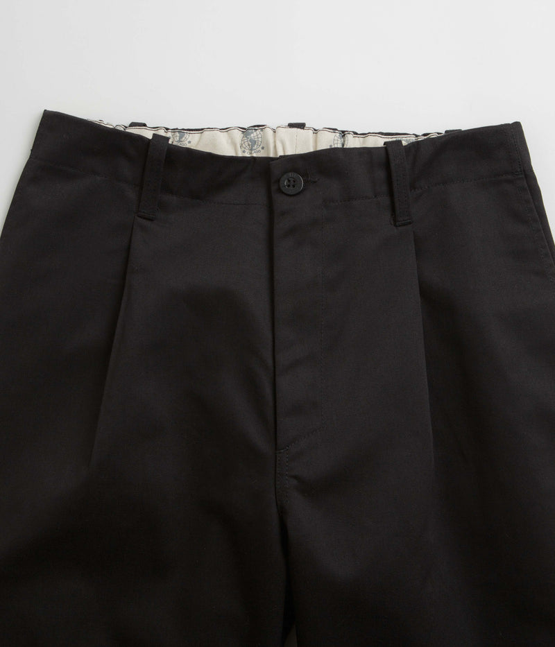 Universal Overall Type.05 Tuck Tapered Pants in Black