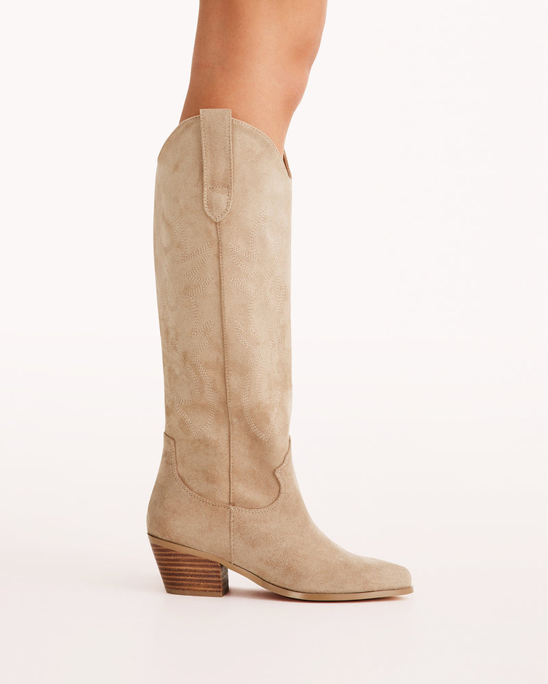 URSON - BISQUE SUEDE-Boots-Billini-BILLINI USA